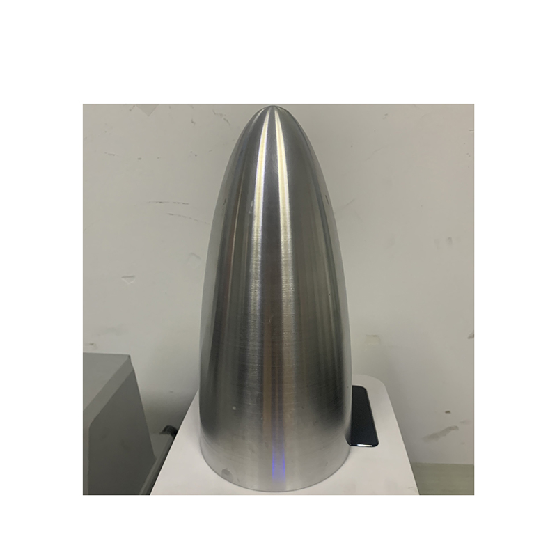 Ma&szlig;geschneiderter kegelf&ouml;rmiger Lampenschirm aus metallgedrehtem Aluminium